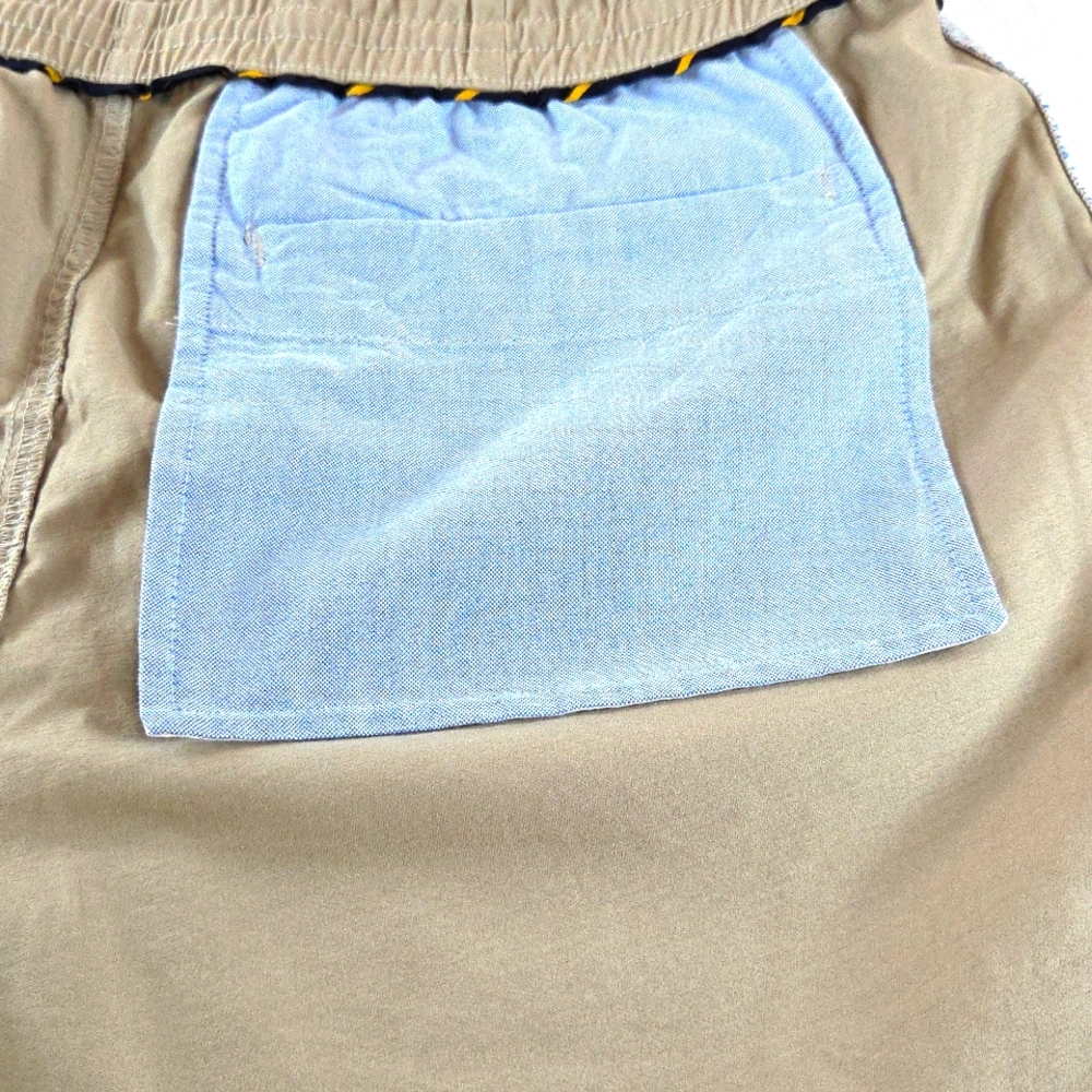 Polo by Ralph Lauren Tan Mens Stretch Classic Shorts with Classic Design XL. - Picture 13 of 16